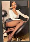 Photo Hot Sexy Beautiful Woman Panty Hose Long Legs 4x6 Picture