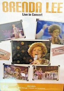 Brenda Lee Live in Concert NEW! DVD, Best Hits, Rare, Miss Dynamite ,Widescreen