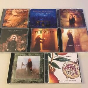 LOREENA McKENNITT  -  8 CD LOT - USED CDs