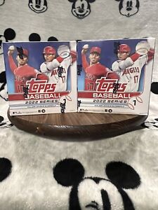 New ListingTOPPS MLB Baseball 2022 Series 1 MEGA BOX! 512-cards! Factory Sealed! Lot of 2