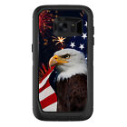 Skins Decals for Otterbox Defender Samsung Galaxy S7 Edge Case / Eagle America