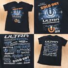 ULTRA Music Festival 2013 15 Year Anniversary t-shirt SMALL edm dubstep indie