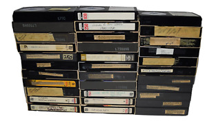 Lot of 33 Recorded Beta Tapes Sold as Used Blank Unknown Content 1970s 1980s #10