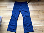 Vintage 70s Seafarer Navy Bell Bottom Flare Boot Cut Blue Jeans Size 36