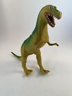 Vtg Imperial Green & Yellow Tyrannosaurus Rex (T-Rex) Dinosaur Hong Kong 1985