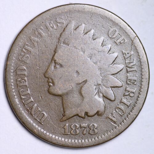 1878 INDIAN HEAD CENT G/VG FREE SHIPPING LOWEST PRICES ON THE BAY