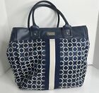 Tommy Hilfiger Blue Tote Bag Pre owned ( Fast Same Day Shipping )