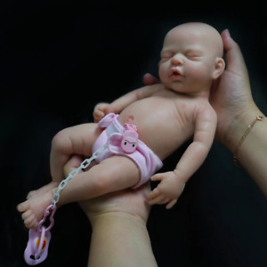 Adorable Surprise Duo: 12-Inch Micro Preemie Full Body Silicone Baby Dolls