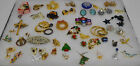 Lot of Costume Jewelry - one necklece and variety of pins and earrings