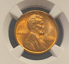 1944 Ngc Ms66 Rd D/S Mint Lincoln Wheat Cent Bu Bright Red Gem cac approved Rare