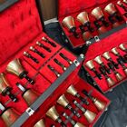 Schulmerich Handbells G3-G7 4 octaves 49 bells 4 cases vintage used JP