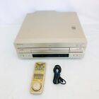Pioneer DVL-919 LD Laser Disc DVD Player Tested w/ Remote Control & Power Cable