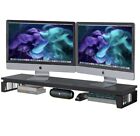 Dual Monitor Stand Riser 42 Inch Large Extra Long Monitor Stand Riser Wide TV