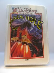 Walt Disney The Black Hole Sony Beta Betamax Tape White Clamshell Case