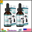 Max Potency Hemp Oil for Dogs & Cats - Help Anxiety Stress Pain 2-Pack