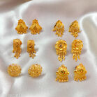 south Indian Gold Plated Earring_Combo For Women's/Girls Pack Of 6 free shipping