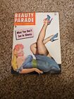 Beauty Parade Magazine February 1956 Bettie Page Pin-Up Advertisement Rare