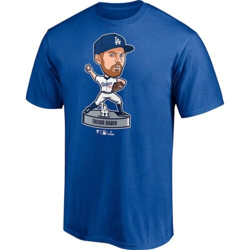 Trevor Bauer Los Angeles Dodgers Fanatics Branded T-Shirt XL - Royal Blue - NEW