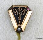 Omega Phi Kappa - Fraternity Sorority Jewled Candle PIN