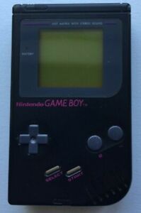 Nintendo Game Boy Original BLACK Play it Loud DMG-01 100% OEM - Tested Working
