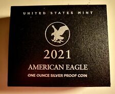 American Eagle 2021 One Ounce Silver Proof Coin (W) 21EAN