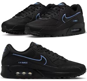 New NIKE Air Max 90 Men's classic Athletic Sneakers shoes black blue all sizes