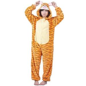 Tigger Cosplay Kigurumi Halloween Costume Unisex Adults Kids Pajama Party