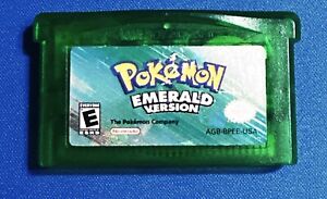 100% AUTHENTIC - Pokemon Emerald Version - w/ New Battery!