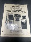 Midway PAC-MAN Parts And Operating Arcade Video Game Manual - good used original