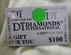 New Listing$100 Diamonds International Gift Card Merchandise Credit Royal Caribbean