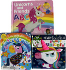 Lot of 3 Unicorn Childrens board books - Unicorns and Friends ABC, Groovicorns,
