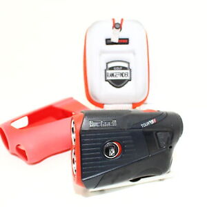Bushnell Golf Tour V5 Shift Laser Slope Golf Rangefinder - Black/Red w/ Case