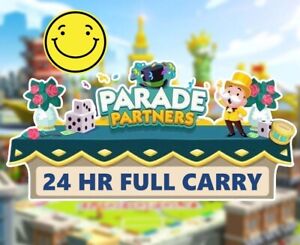 Monopoly Go PARADE Partners Event FULL CARRY - 24 HOURS