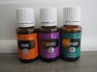 Young Living Lavender~Orange & Peppermint Essential Oil 15 ml each, new sealed