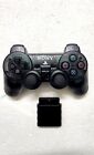 PS2 Controller For PLAYSTATION 2 PlayStation 2 Dualshock 2 Wireless Clear Black!