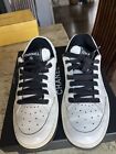 Authentic CHANEL Women's 'Chanel' Logo Calfskin Leather Sneakers Size EU36.5