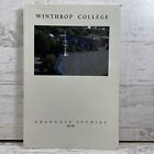 Winthrop College Graduate Studies 89-90 Catalog Course Map Expenses Etc. Book