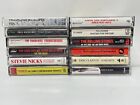 Lot Of 12 Cassette Tapes Classic Rock Pop Stones Doors Nicks