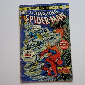 Amazing Spider-Man 143 (1975) 1st app Cyclone Marvel A3