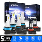 Para For Honda Accord 2008-2013 LED faro alto / bajo + luz antiniebla 6 kits