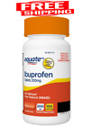 Equate Ibuprofen Tablets 200mg 100 Caplets. Pain/Fever Reducer. Expires 07/2024.