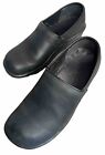 Sanita Danish Clogs Women's Black Work Nursing Shoes Slip Ons Size EU 39 US 8.5
