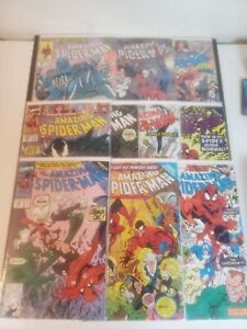 Amazing Spider-Man Ten Issue Lot, #329-333, 340-343, 348 [Marvel Comics]