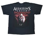 Assassins Creed Brotherhood T Shirt Mens XL Black Promo 2010 Video Game Y2K