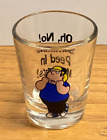 2005 Family Guy Shot Glass Clear Chris Griffin Oh, No! Someone Peed In My Pants