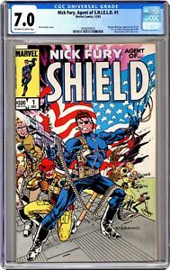 Nick Fury Agent of SHIELD #1 CGC 7.0 1983 3956029025