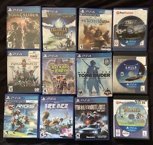 PLAYSTATION 4 PS4 game lot bundle 12 GAMES All Tested!  See Pictures