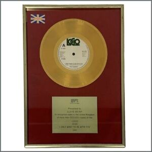 The Tourists I Only Want To Be With You BPI Gold Sales Award (UK)