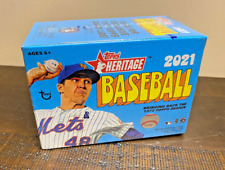 2021 Topps Heritage Baseball Blaster Box Factory Sealed Free Shipping