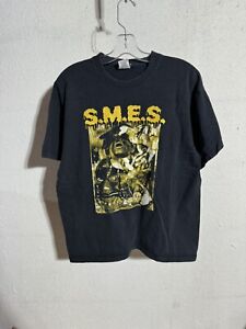 Vintage 2000s S.M.E.S. T Shirt L Pigshed Productions Last Days Of Humanity Metal